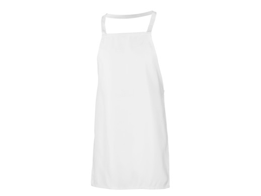 Фартук для сублимации Sublime, белый с нанесением логотипа с нанесением логотипа