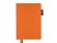 Ежедневник А5 датированный Boston 2026, оранжевый с серым обрезом