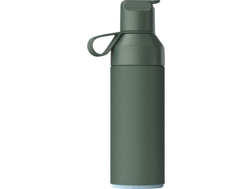Бутылка-термос для воды Ocean Bottle GO объемом 500 мл - Зеленый лесной с нанесением логотипа с нанесением логотипа