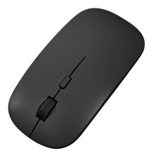 Мышь беспроводная OPTIC, черная, пластик   39000/35