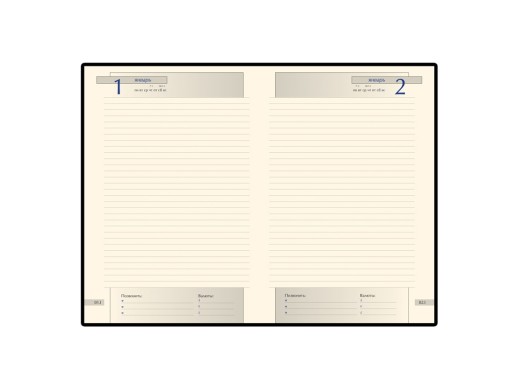 Ежедневник А5 полудатированный Imperium, черный (уголки и срез золото) с нанесением логотипа с нанесением логотипа