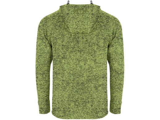 Толстовка на молнии Everest, меланжевый салатовый