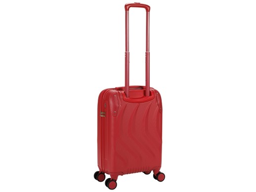 Чемодан TORBER В Отпуск, красный, ABS-пластик, 37 х 25 х 56,5 см, 36 л, 2,5 кг с нанесением логотипа с нанесением логотипа