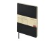 Блокнот А5 Megapolis Flex Loft, черный с нанесением логотипа с нанесением логотипа