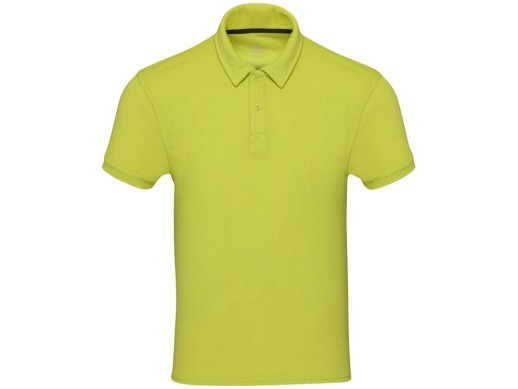 Рубашка поло унисекс Akoya из переработанного махрового материала - Лайм