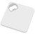 Подставка для кружки с открывалкой Liso, черный/белый