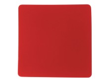 ПАТЧ КВАДРАТ soft-touch (красный) 5,5 х 5,5 см