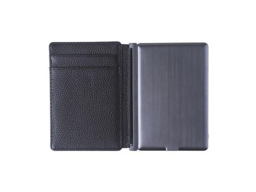 Портмоне с зарядным устройством INE, 4000 mAh, черный