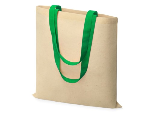 Сумка Nevada, натуральный/зеленый с нанесением логотипа с нанесением логотипа