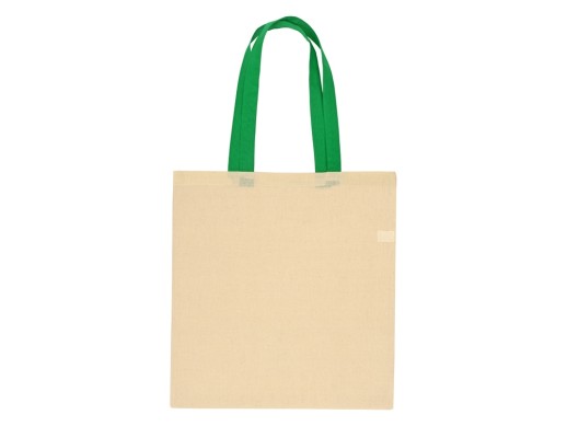 Сумка Nevada, натуральный/зеленый с нанесением логотипа с нанесением логотипа