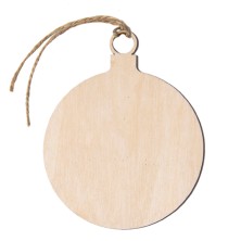 Ёлочное украшение WOOD   48005