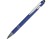 Ручка металлическая soft-touch шариковая со стилусом Sway, ярко-синий/серебристый