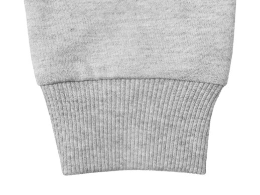 Свитшот Motion детская_6, серый меланж с нанесением логотипа с нанесением логотипа