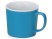 Матовая кружка Nancy 360 мл цветная снаружи, белая внутри, голубой