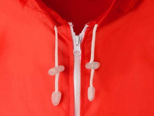 Дождевик Sunny gold, красный, размер XL/XXL с нанесением логотипа с нанесением логотипа