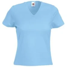 Футболка женская LADY FIT V-NECK T 210   613980.YT