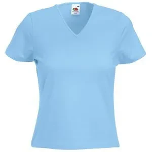 Футболка женская LADY FIT V-NECK T 210   613980.YT
