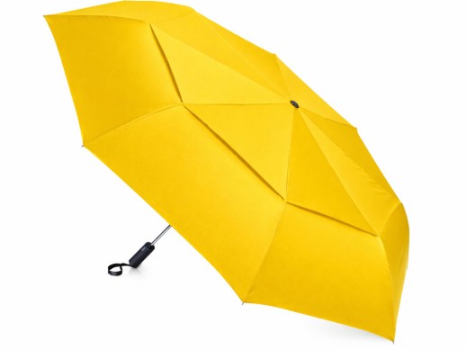 Зонт-автомат складной Кэнопи, желтый
