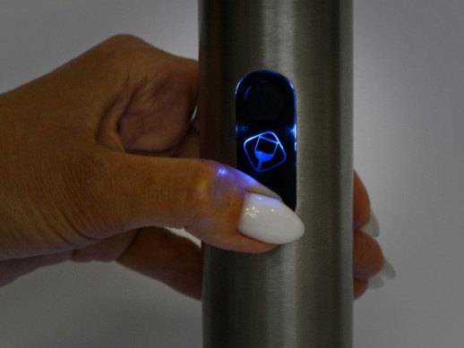 Набор винных аксессуаров с электрическим штопором из стали, на батарейках (P)