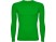 Футболка Prime мужская с длинным рукавом, папоротниковый с нанесением логотипа с нанесением логотипа