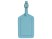 Багажная бирка Weekend из ПВХ, голубой