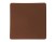 ПАТЧ КВАДРАТ nubuk (коричневый ) 5,5 х 5,5 см