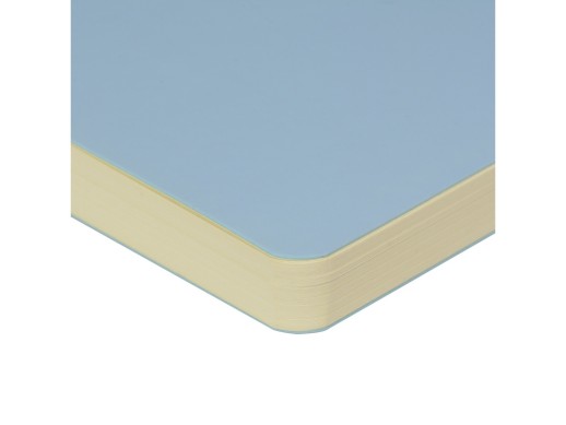 Скетчбук Sketch & Art в мягком переплете 140х210 мм, 100 л. бежевой бумаги 100 гр., голубой