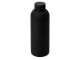 Вакуумная термобутылка Cask Waterline, soft touch, 500 мл, тубус, черный с нанесением логотипа с нанесением логотипа