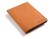 Обложка для паспорта Нит, оранжевый с нанесением логотипа с нанесением логотипа