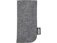 Чехол для очков Felta из материалов, переработанных согласно стандарту GRS, средне-серый