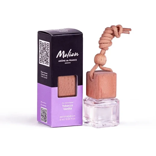 Парфюм MELIEN для автомобиля и интерьера по мотивам Tobacco Vanilla   32700/TV с логотипом с логотипом