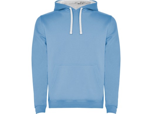 Толстовка с капюшоном Urban детская, небесно-голубой/белый