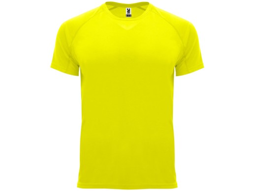 Футболка Bahrain мужская, неоновый желтый