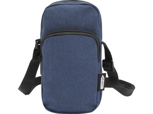 Сумка для телефона Ross из переработанного материала, синий navy