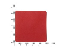 ПАТЧ КВАДРАТ nubuk (красный) 5,5 х 5,5 см
