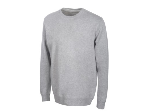 Свитшот Warsaw 220гр, унисекс, серый меланж