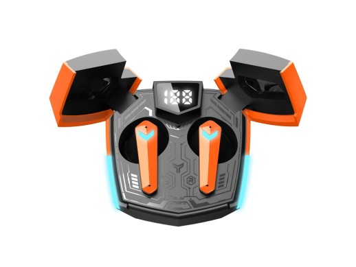 Игровая гарнитура Canyon DoubleBee GTWS-2, оранжевый (CND-GTWS2O) с нанесением логотипа с нанесением логотипа