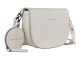 Сумка наплечная женская BUGATTI Almata, с кошельком, бежевая, полиуретан, 27х6х18,5 см