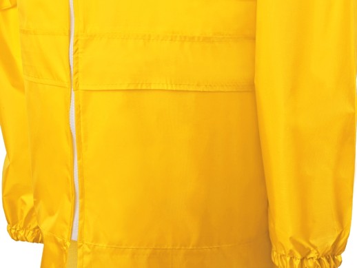 Дождевик Sunny gold, желтый, размер M/L с нанесением логотипа с нанесением логотипа