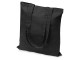 Сумка из хлопка Carryme 105, черный с нанесением логотипа с нанесением логотипа