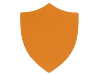 ПАТЧ ЩИТ soft-touch (оранжевый ) 6,6 х 5,5 см