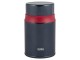 Термос из нерж.стали в комплекте с ложкой тм THERMOS TCLD-520S, синий с нанесением логотипа с нанесением логотипа