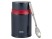 Термос из нерж.стали в комплекте с ложкой тм THERMOS TCLD-520S, синий с нанесением логотипа с нанесением логотипа