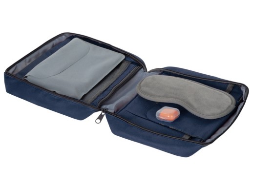 Набор для путешествий Comfy Flight, темно-синий