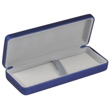 Футляр для 1-2 ручек, синий, PU-материал 16409/24