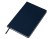 Бизнес-блокнот С3 софт-тач с магнитом, твердая обложка, 96 листов, темно-синий с нанесением логотипа с нанесением логотипа