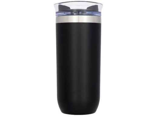 Вакуумная герметичная термокружка Twist, черный