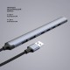 USB-хаб USB-A 3.0 + 2xUSB-A 2.0 + 4xUSB-C, серый, Deppa с нанесением логотипа с нанесением логотипа