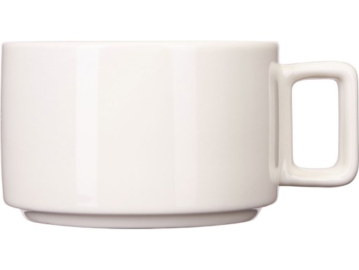 Набор чашка с бамбуковым блюдцем Sheffield, белый (Р)