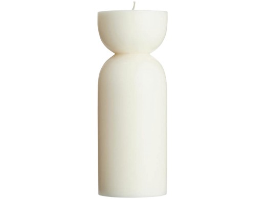 Originalhome органическая свеча - средняя - Белый